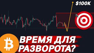 ❗️ВАЖНО, БИТКОИН – Момент X ДЛЯ РАЗВОРОТА!