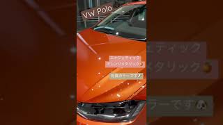 VW Polo🚘キレイなボディカラー✨🍊🐶#Shorts