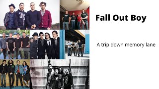 Fall Out Boy - Through The Years - fan made
