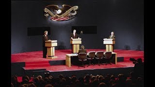 Bill Clinton, George H.W. Bush and Ross Perot 3rd Presidential Debate 1992