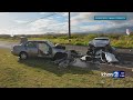 Man in stolen car hospitalized after crashing into 2 vehicles on Maui