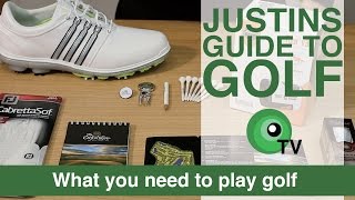 Justin's Guide to Golf: What you need to play golf (the pro shop)