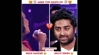 Agar Tum Saath Ho | Neha Kakkar Vs Arijit Singh | Live Performance #shorts #trending #viral