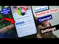 How to convert facebook profile to page | facebook account ko page me kaise convert kare