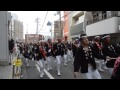 2014和泉市だんじり祭り・和泉だんじり大連合　市辺町②ＵＦＪやりまわし（平成26年10月12日）