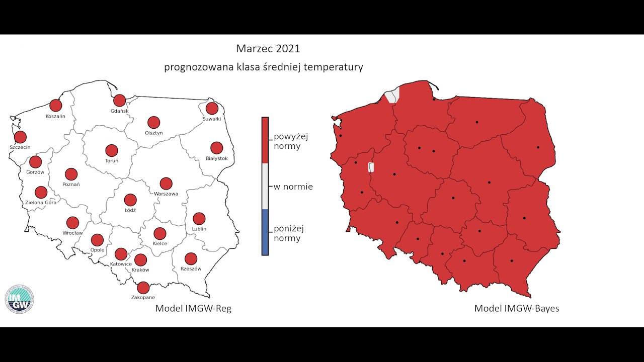 IMGW-PIB: Eksperymentalna Prognoza Długoterminowa Temperatury I Opadu ...