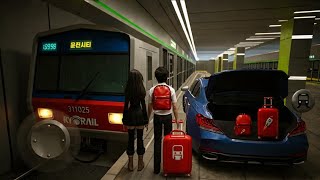 New Car to Subway Metro Rail Travelling 3D Driving Class 2025-Experience🚄🚘Android Gameplay|Gt GaMeR