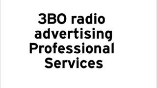 3BO radio - Professional Services