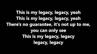 Legacy - Eminem HD Lyrics 1080p