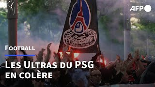 PSG: des Ultras du club manifestent devant le siège du club | AFP