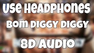 Bom Diggy Diggy (8D Audio) Sonu Ke Titu Ki Sweety | Zack Knight | Jasmin Walia |