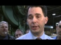 Gov. Walker weighs in on fiscal cliff