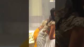 Pujita Ponnada Rain Dance Scene | #shorts #trending #folksong #newfolksongs #pujithaponnada