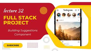 Instagram Clone Tutorial | Building Suggestions Component 👥 | React + Firebase | Lecture 32