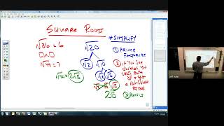 7th Lesson 74 Simplifying Roots