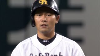 粘って粘って、中村が先制打！ 2013.08.29 H-M