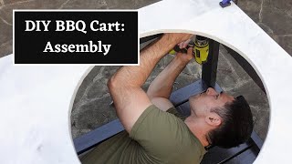 DIY Mobile Wooden BBQ Cart || Part 3: Assembly