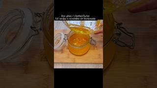 Desi ghee/ clarified Butter #asmr #asmrsounds #homemade #asmrvideo #sound #shorts #shortsfeed #short