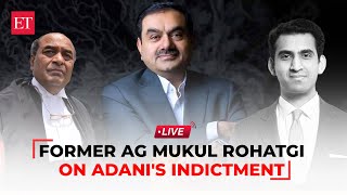 Adani's Indictment: Former AG Mukul Rohatgi says Gautam & Sagar Adani not charged in count 1 & 5