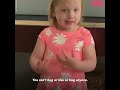 little girl gives cute coronavirus update l gma digital