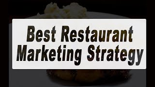 Restaurant Marketing Ideas | Restaurant Promotion Ideas