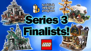 LEGO Bricklink Designer Program - Series 3 Finalists Revealed!