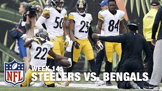 William Gay Gets Pick Six & Dances in Celebration | Steelers vs. Bengals | NFL