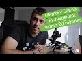 Memory game in Javascript | Tutorial | How To