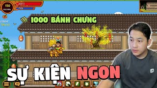 Khai Xuân Nạp Thẻ Carot X3 Lượng Làm 1000 Bánh Chưng Mở Chơi Sự Kiện Tết 2025 | Ninja School Online