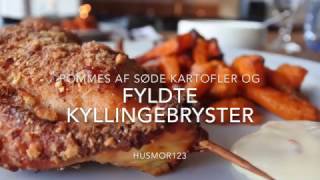 Kyllingebryster med citron og parmesan fyld - Husmor123