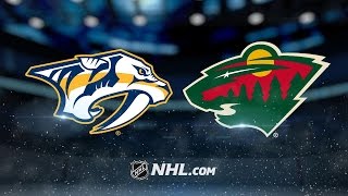 Forsberg and Johansen help Predators defeat Wild, 4-2