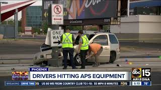 APS says distracted drivers are causing more power outages in the Valley