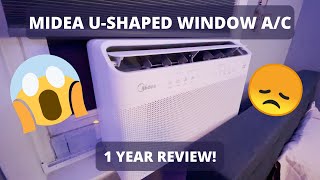 BEST WINDOW A/C OF 2021?! | Midea U-shaped A/C (1 YEAR UPDATE)