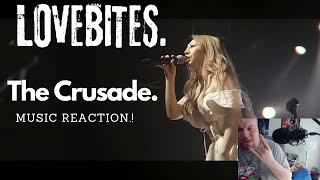 FIRST TIME REACTION -LOVEBITES / The Crusade [MUSIC VIDEO]