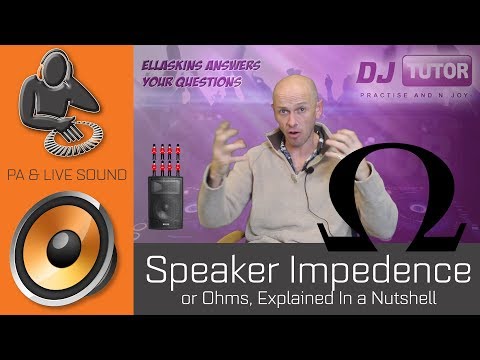 What Speaker Impedance Means and Why It's Important