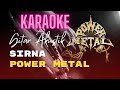 LIRIK KARAOKE 'Sirna - Power Metal' 🎵 Gitar Akustik