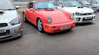 PORSCHE 964 CARRERA 2 WOWS AT JDM CAR MEET