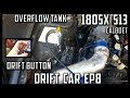 EP8 180sx | Drift Button + Overflow Install | Drift Car Build | CA18DET