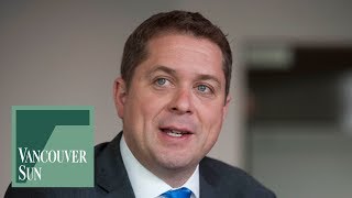 Editorial Board meeting with Conservative leader Andrew Scheer | Vancouver Sun