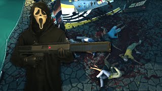 Hitman 3 The Icon Ghostface More Blood Shotgun Kill Everyone