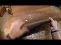 horween leather gingerbread waxed nubuck 5 6oz