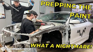 REBUILDING A NEGLECTED 1998 DSM ECLIPSE GSX - PREPPING FOR PAINT (NIGHTMARE) | PART 4