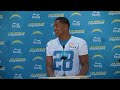 Isaiah Spiller 2022 Minicamp Press Conference  LA Chargers