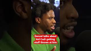 Denzel Curry talks about kid Cudi leaving his show #music #rap #interview #denzelcurry #kidcudi