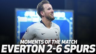 HARRY KANE'S INCREDIBLE RANGE OF PASSING | Moments of the Match | Everton 2-6 Spurs