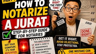 Jurat Notarization - PT. 1
