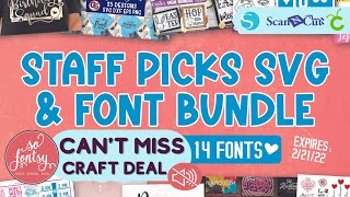 Best of Staff Picks from So Fontsy | Commercial Free SVG Designs \u0026 Fonts for Crafters