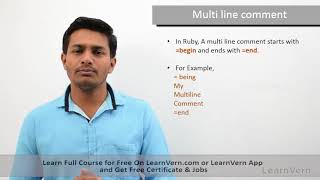 Introduction & Singal And Multiline Comments in Ruby