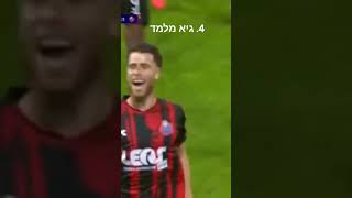 5 השחקנים הכי טובים בליגת העל#footbal#goals