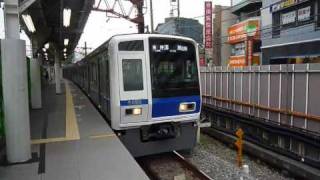 西武池袋線 石神井公園駅 各停 清瀬 西武6000系 Seibu Ikebukuro Line